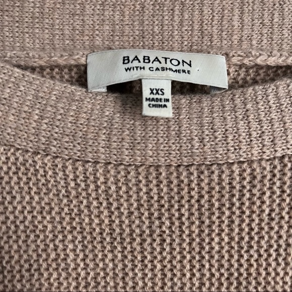 Aritzia Babaton Avery Sweater Cashmere Wool Blend - Picture 6 of 7